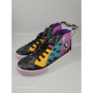 Disney Nightmare Before Christmas Sneakers Women's Size 10 Mid Lace Up Shoes
